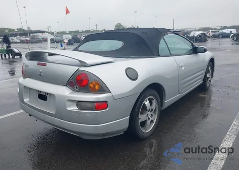 2003 Mitsubishi Eclipse Gs from USA, damaged, VIN 4A3AE45G73E123527